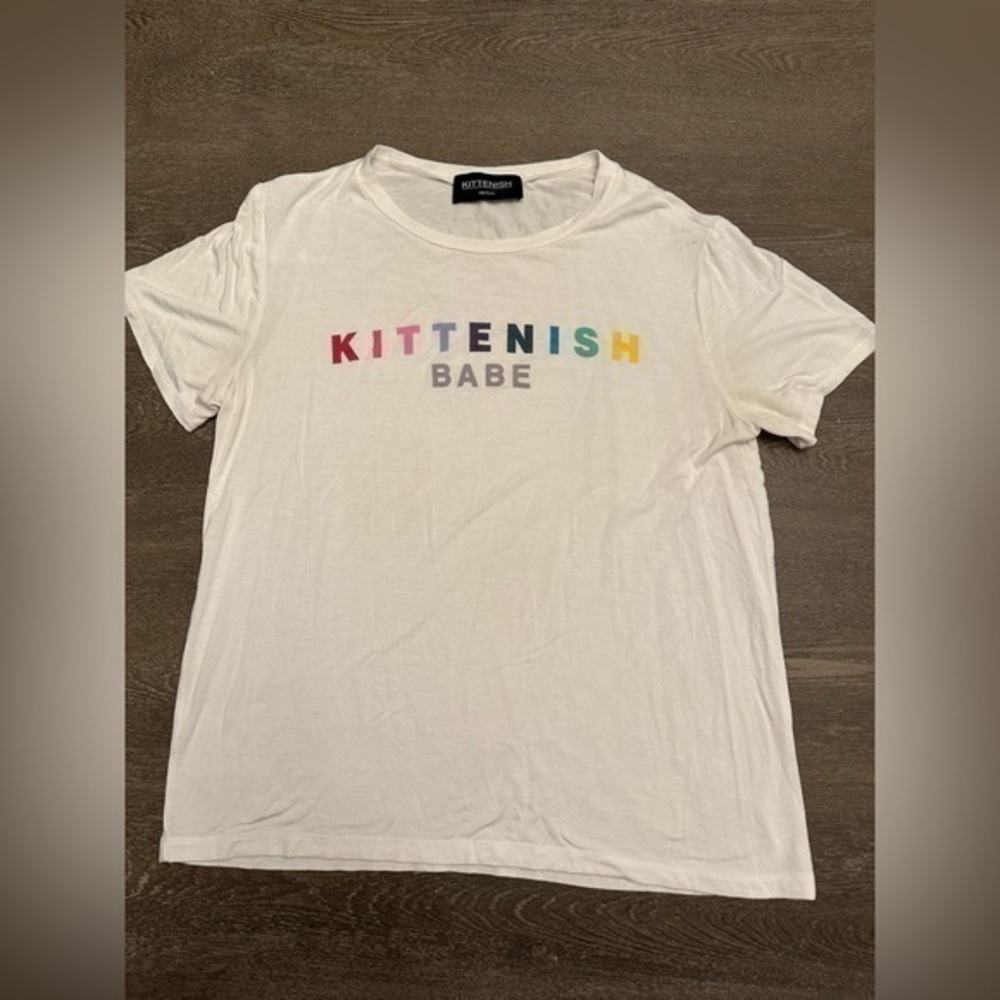 KITTENISH BABE BABY TSHIRT - Size Medium SKU:258